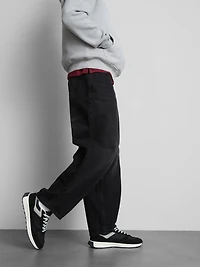 Mid-Rise Barrel Jeans