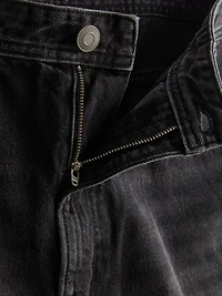 Mid-Rise Barrel Jeans