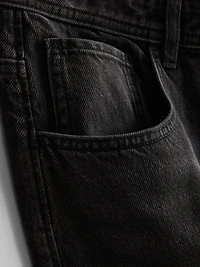 Mid-Rise Barrel Jeans