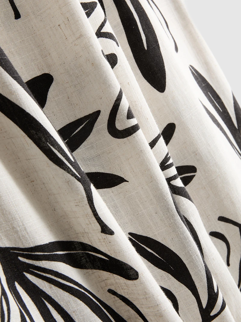 Wide Leg Printed Pants