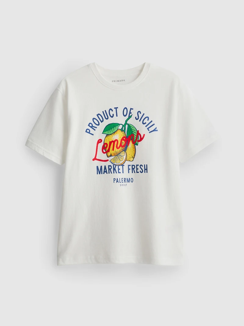 7-15yrs | Pure Cotton Printed T-Shirt