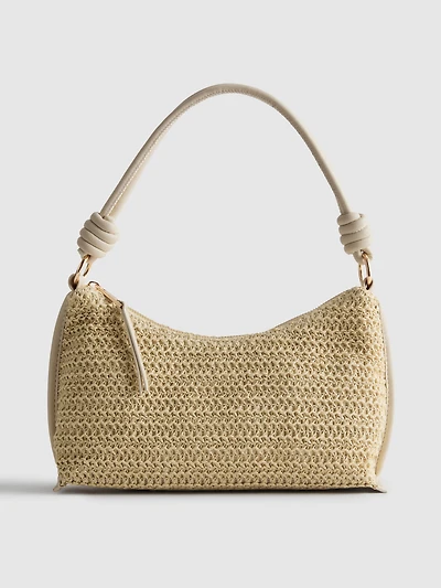 Woven Shoulder Bag