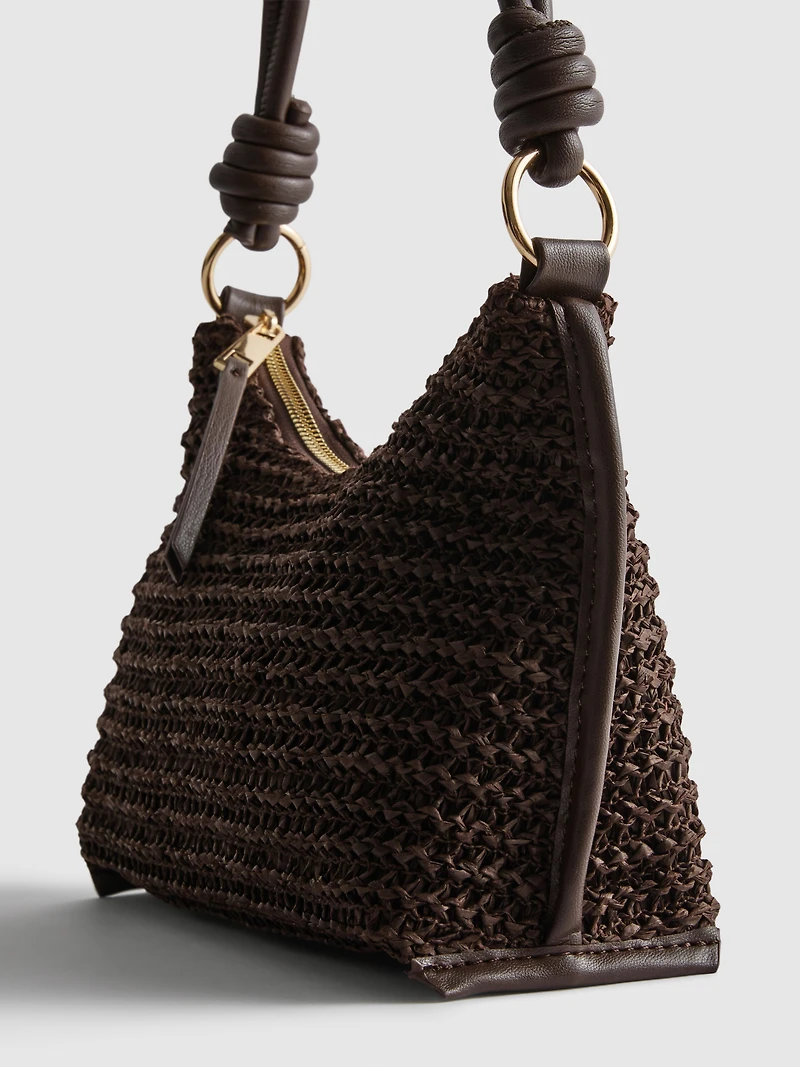 Woven Shoulder Bag