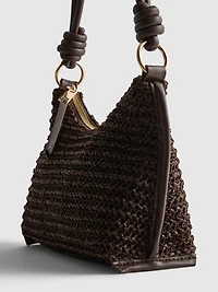Woven Shoulder Bag