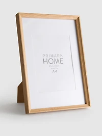Beveled Wooden Picture Frame | A4