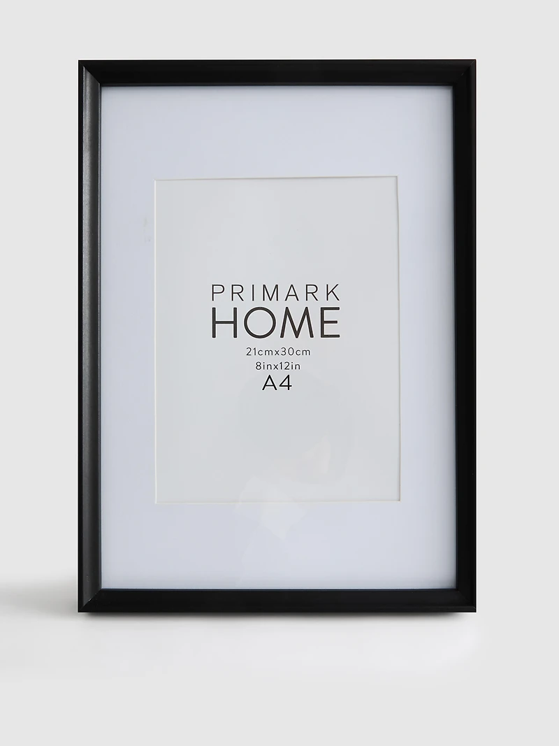 Beveled Wooden Picture Frame | A4