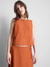Cotton-Blend Tank Top