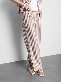 Oxford Stripe Drawstring Pants