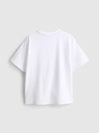 7-15yrs | Fruit Graphic Textured T-Shirt