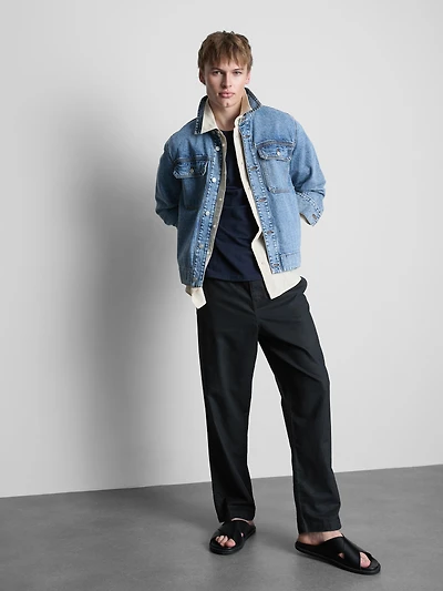 Linen Blend Pants