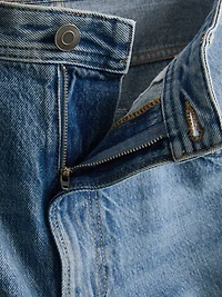 Mid-Rise Barrel Jeans