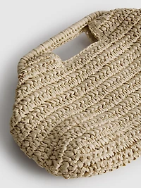 Paula Echevarría Woven Crossbody Bag