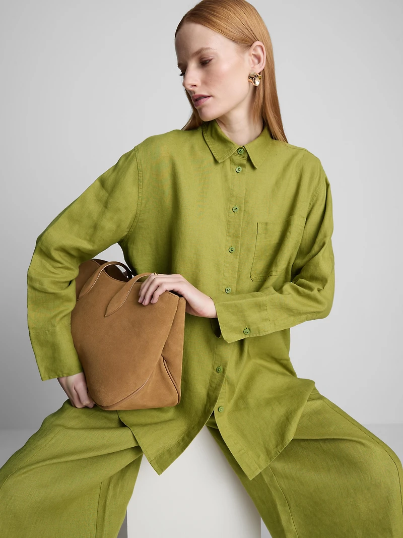 The Edit Classic Linen Shirt