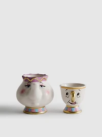 Disney's Beauty And The Beast Chip And Mrs Potts Egg Cups