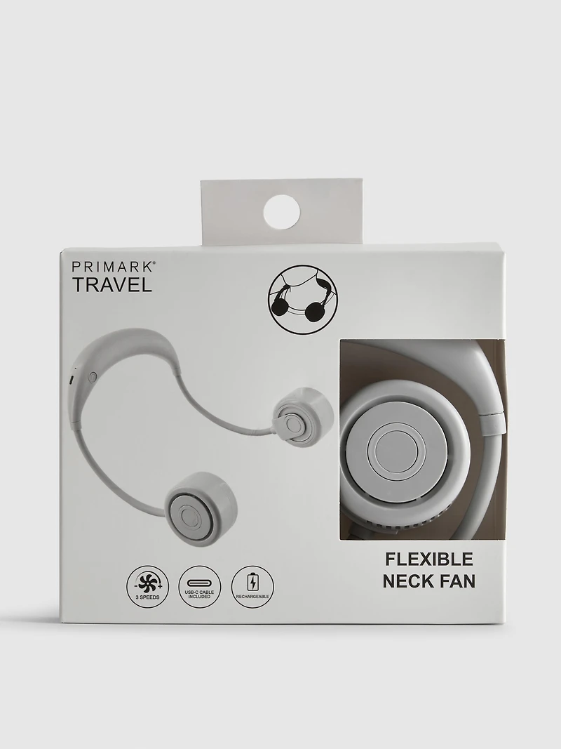 Rechargeable Flexible Neck Fan