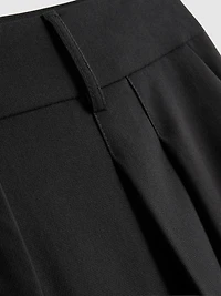 Pleated Bermuda Shorts