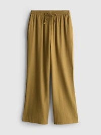Crinkle Wide Leg Pants