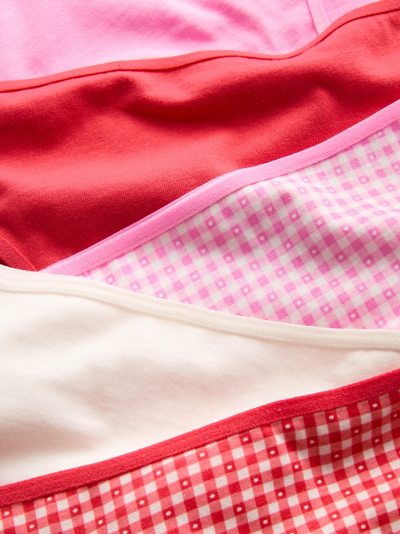 5pk Pure Cotton Brazilian Briefs
