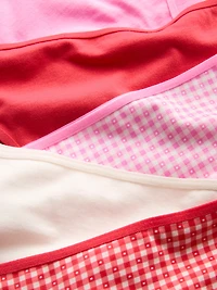 5pk Pure Cotton Brazilian Briefs
