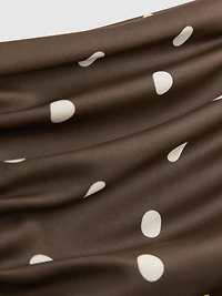 High Rise Control Polka Dot Bikini Bottoms