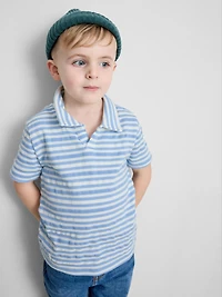 1.5-8yrs | Textured Polo Shirt
