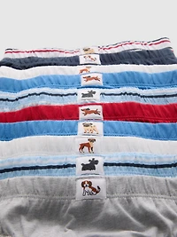 1.5-14yrs | 10pk Dog Graphic Briefs