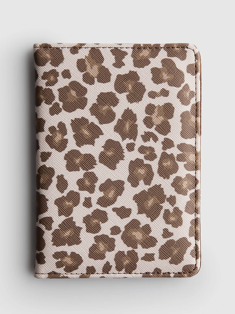 Leopard Print Passport Cover