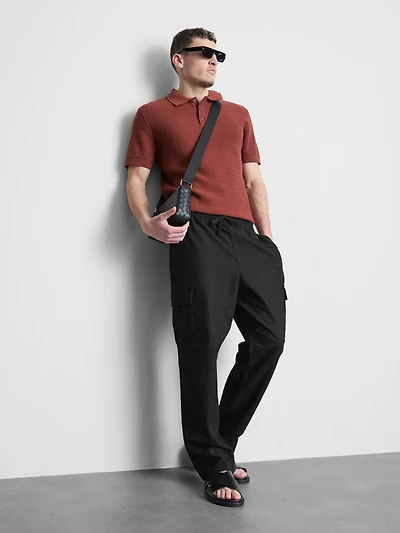 Drawstring Cargo Pants
