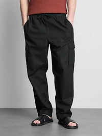 Drawstring Cargo Pants