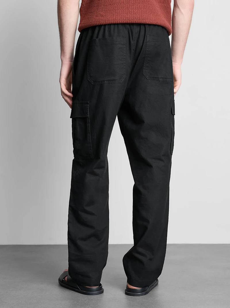 Drawstring Cargo Pants
