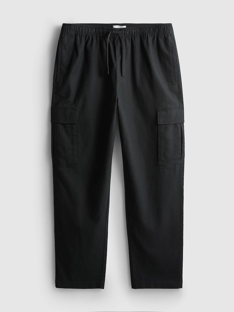 Drawstring Cargo Pants