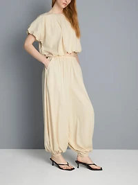 High Waisted Parachute Pants