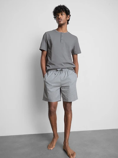 Check Short Pajamas