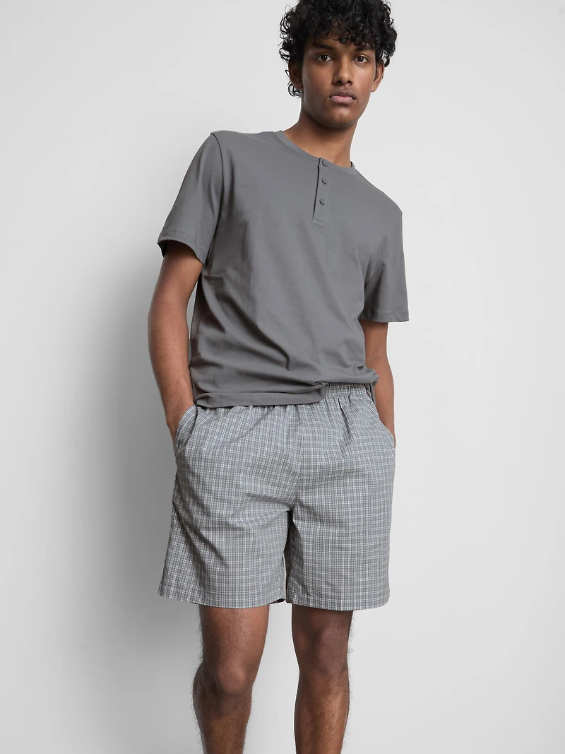 Check Short Pajamas