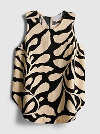 Longline Printed Tank