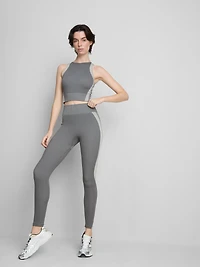 Seamless Contrast Active Tank