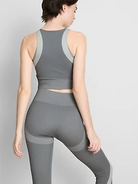 Seamless Contrast Active Tank