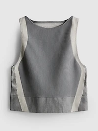 Seamless Contrast Active Tank