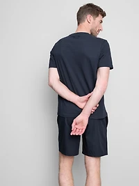 Pajama T-Shirt And Shorts Set