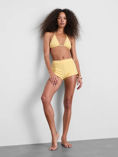 Embossed Sun Beach Shorts