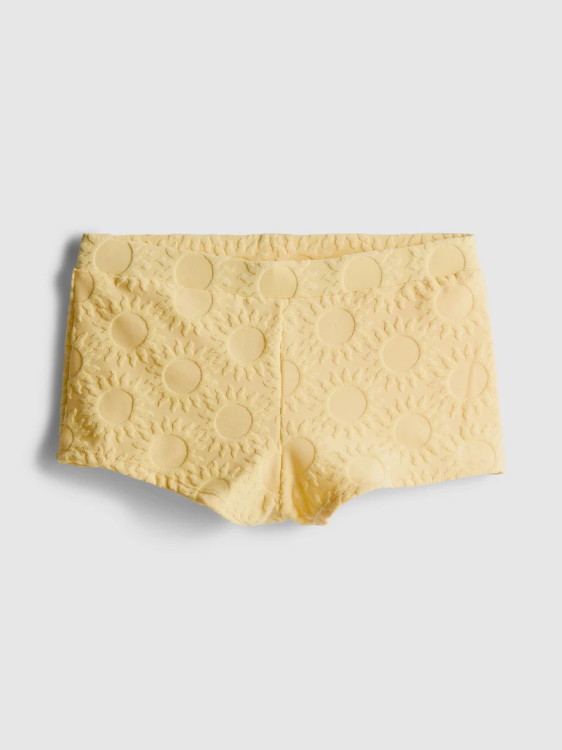 Embossed Sun Beach Shorts