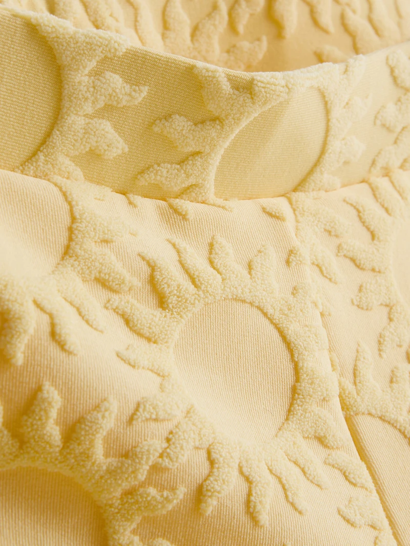 Embossed Sun Beach Shorts