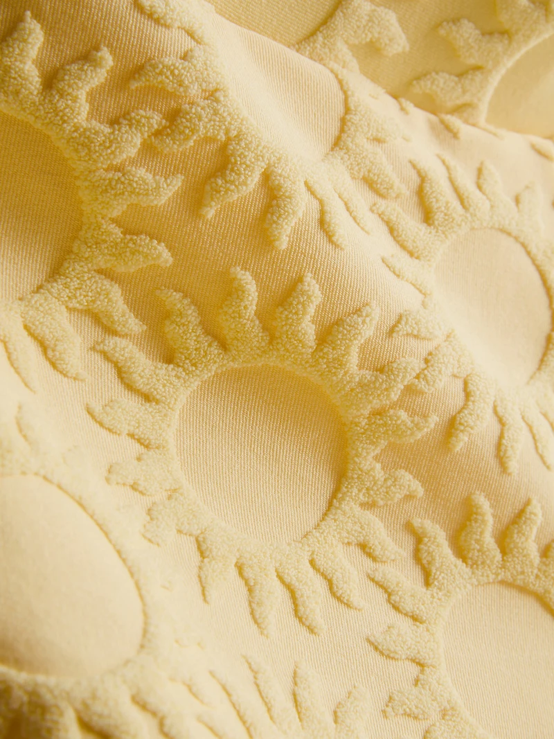 Embossed Sun Beach Shorts