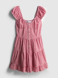 The Primark Scene | Cotton Tiered Gingham Mini Dress