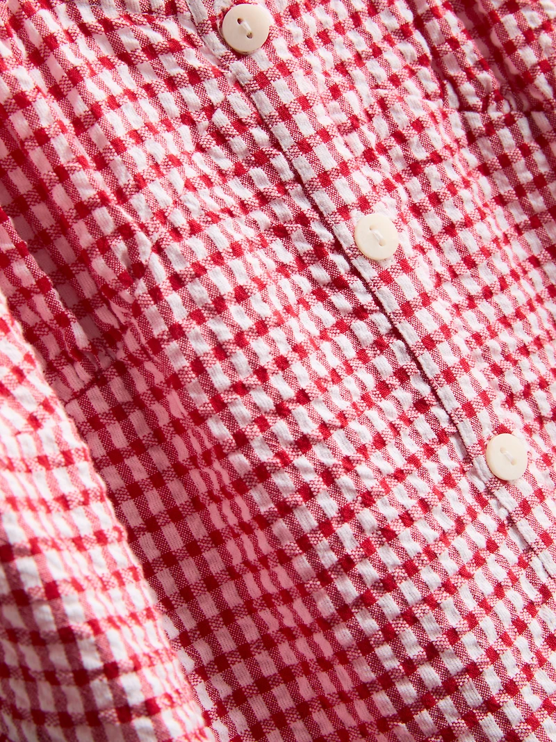 The Primark Scene | Cotton Tiered Gingham Mini Dress