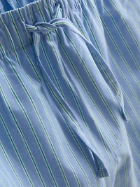 Striped Short Pajama Set