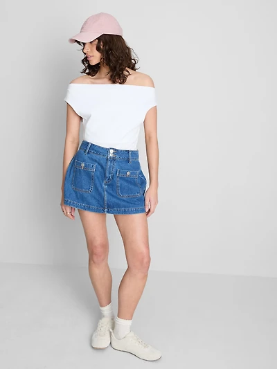 The Primark Scene | Cotton Rich Off Shoulder Top