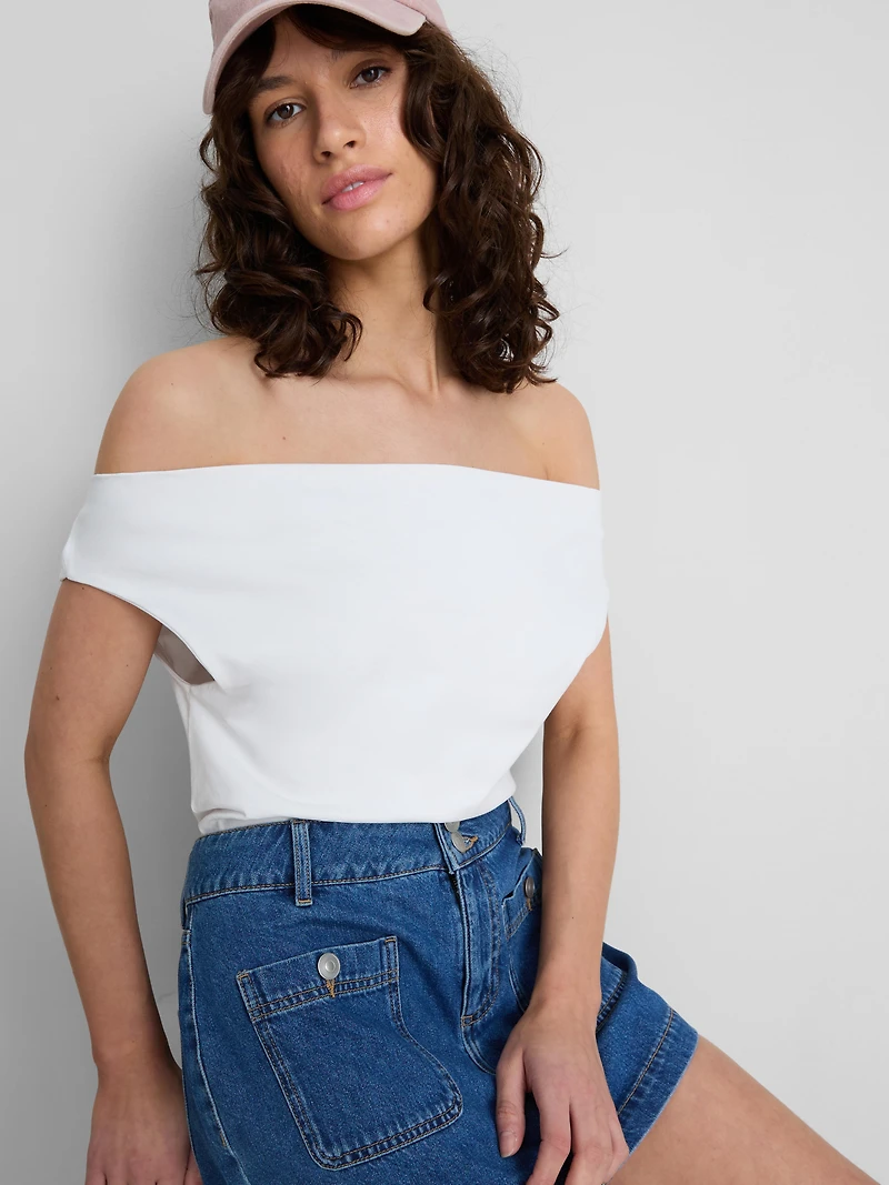 The Primark Scene | Cotton Rich Off Shoulder Top