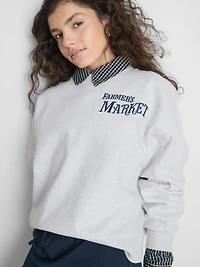 The Primark Scene | Boxy Crewneck Graphic Sweatshirt