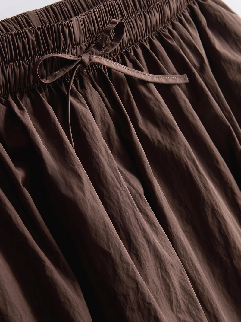 The Primark Scene | Drawstring Barrel Leg Pants